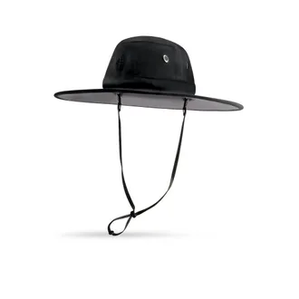Coolibar Wide Brim Hiking Hat - UPF 50+ Sun Protection - Leo in Black at Nordstrom, Size Medium