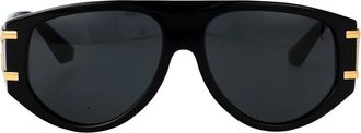 Dolce & Gabbana Stijlvolle zonnebril met model 0Dg 4499 - Dames - Zonnebrillen - Zwart - 57 MM - Accessoires
