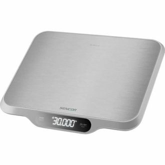 Sencor Sks 7300 Balanza De Cocina Plateada Precisi&oacute;n 30 Kg