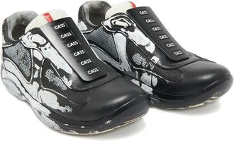 Prada Sneakers in pelle - Nero