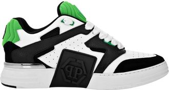 Philipp Plein Lo-Top Sneakers Phantom $Treet - unisex - Sneakers - Veelkleurig - 35 EU - Leer - Schoenen