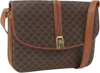 Celine Pre-owned Plastic Cross Body Bag - Dames - Vintage Schoudertas - Bruin - ONE Size - Vintage