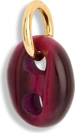 Madewell Tigers-Eye Mariner Link Charm in Dark Pomegranate at Nordstrom Rack