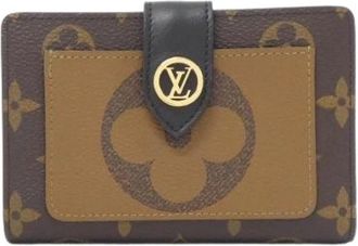 Louis Vuitton Pre-owned Wallets, female, Brown, Size: ONE SIZE Pre-owned Canvas wallets