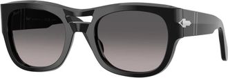 Persol Stijlvolle zonnebril in blauwe tint - unisex - Zonnebrillen - Zwart - 54 MM - Accessoires