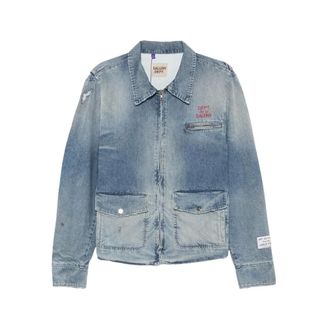 Gallery Dept. Denim Jackets, male, Blue, Size: XL Vintage Andy Denim Jacket