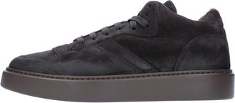 Doucal's MID Su&egrave;de Sneakers - unisex - Sneakers - Grijs - 41 EU - Su&egrave;de - Schoenen