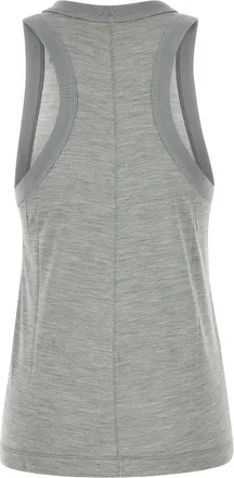Carven Silk Tank Top - Gray