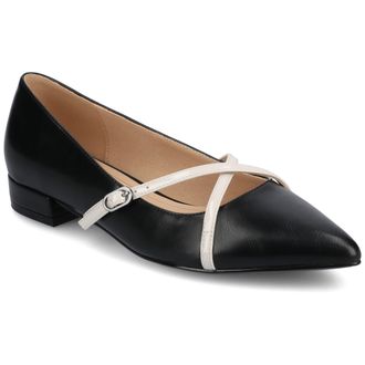 Journee Collection Women & apos;s Camby Medium and Wide Width Dress Flats