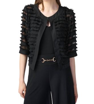 Joseph Ribkoff Evening Jacket In Black