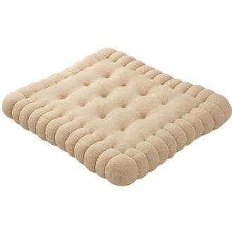 OEM Coj&iacute;n Rectangular Para Suelo, Imitaci&oacute;n Galleta, 40x45 Cm - Tejido Suave De Algod&oacute;n Pp - M&aacute;ximo Confort Para Asientos Y Alfombras -crezuo