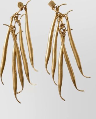 Jacquemus gold-tone drop earrings
