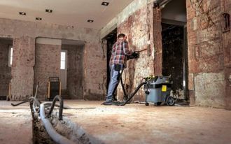 Karcher Nt 30 1 Ap Te M Eu Aspiradora Amarilla Compacta