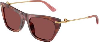 Dolce & Gabbana DG4511 344475 Womens Sunglasses Tortoiseshell Size 55