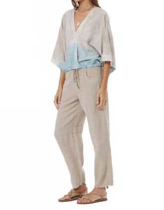 Young Fabulous & Broke Tia Top In Wave Patina Wash