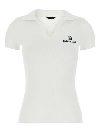 Tシャツ・カットソー BALENCIAGA Men T Shirts 787349TRVS89081 White White Under Armour T-Shirt | BALENCIAGA - Antonia