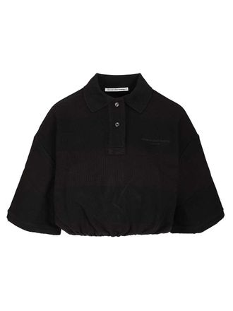Alexander Wang Deconstructed Polo Shirt