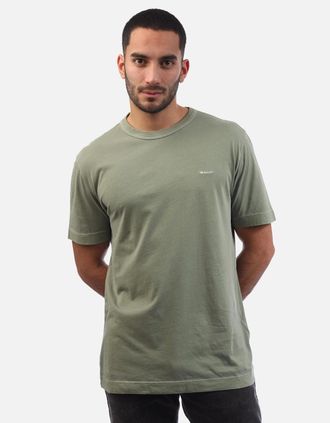 GANT Mens Sunfaded T-Shirt - Green - Size: 46