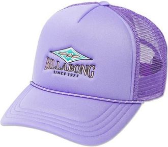 Billabong Grandpa Trucker Hat in Purple Ash at Nordstrom
