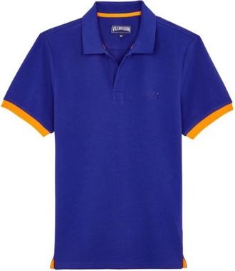 Vilebrequin Palatin Polo Shirt - Heren - Polos - Blauw - M - Katoen - Tops