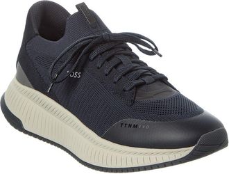 HUGO BOSS Titanium Evo Leather Running Sneaker
