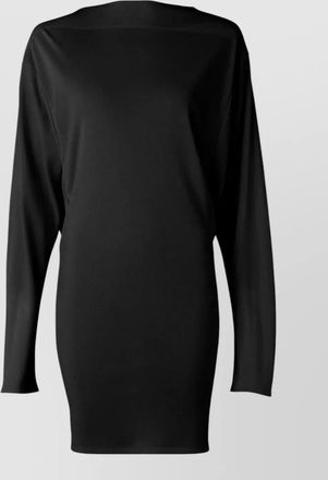 Jacquemus draped cutout mini dress