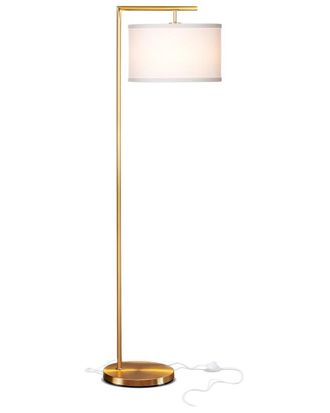 Brightech Brightech Montage Brass Led Modern Floor Lamp