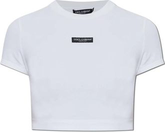Dolce & Gabbana T-Shirts - Dames - T-shirts - Wit - L - Tops