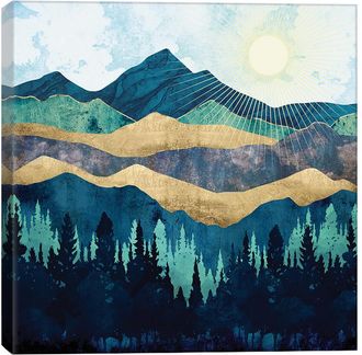 iCanvas Discontinued Icanvas Blue Forest By Spacefrog Designs Wall Art