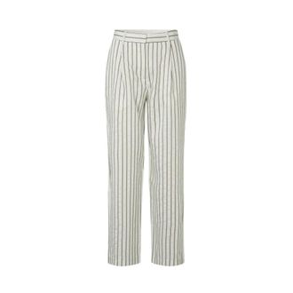 Sams&oslash;e & Sams&oslash;e Agneta Trousers - female - Sams&oslash;e Sams&oslash;e - Straight Trousers - White - XS - Trousers