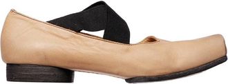 Uma Wang Leren Ballerinas - Dames - Ballerinas - Roze - 39 EU - Leer - Schoenen