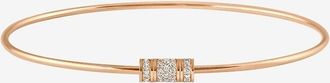 Vanrycke Armreif aus Ros&eacute;gold und Diamanten Le Fil de la Vie