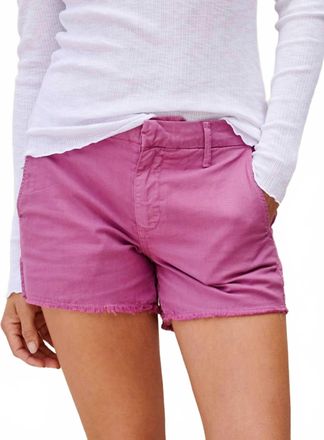Sundry Trouser Raw Hem Shorts In Orchid
