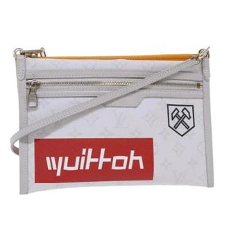 Louis Vuitton Pre-owned Cross Body Bags, female, White, Size: ONE SIZE Pre-owned Canvas Cross Body Bag