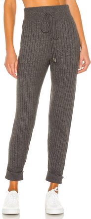 Free People Around The Clock Jogger In Charcoal