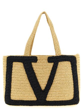 Valentino Garavani Natural Viva Superstar Large Tote