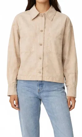 Sessun Notteri Worker Overshirt In Whiamber
