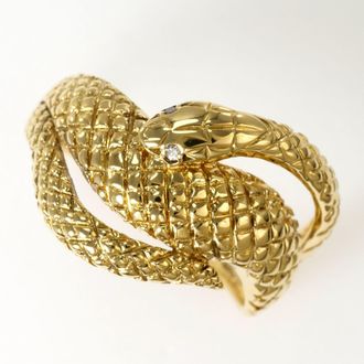 C&A Yellow Gold Yellow Gold (18K) Band Ring (Pre-Owned)