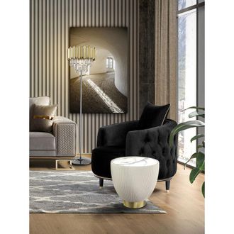 Schuller Schuller - Mesa Auxiliar Candy Blanco-laton