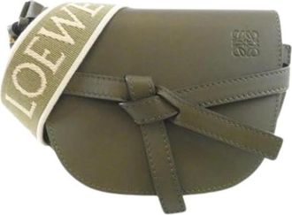Loewe Pre-owned Shoulder Bag - Dames - Vintage Schoudertas - Groen - ONE Size - Vintage