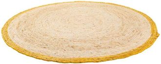 Wanderlust Deco Wanderlust Deco - Alfombra Redonda De Yute Color Marr&oacute;n D120x1