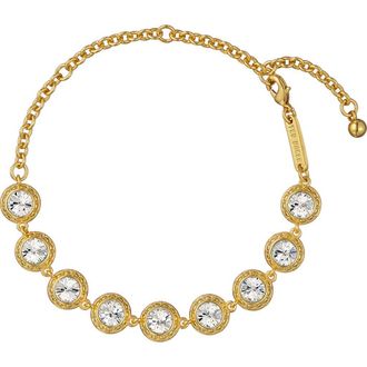 Ted Baker Solace Solitaire Sparkle Crystal Bracelet in Gold Tone/Clear Crystal at Nordstrom