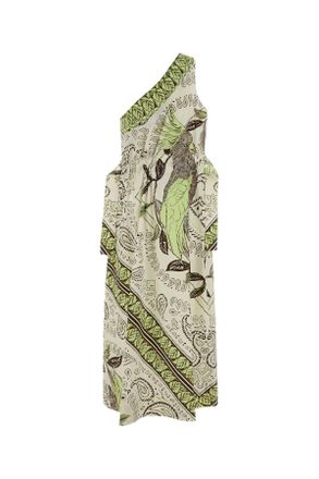 Tory Burch Belted Dress - Green