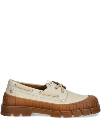 Kenzo lace-up chunky loafers - Neutrals