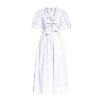 Ganni Mujer, Vestidos, Blanco, Talla: M