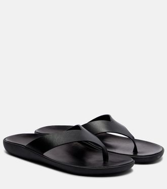 The Row Leger leather thong sandals