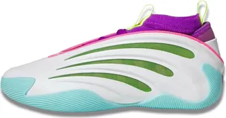 adidas x Jalen Williams Harden Vol. 9 White Lucid Lime Pink JQ4003