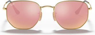 Ray-Ban Sunglasses Rb3548 N 001/Z2 Hexagonal Gold/Bronze Unisex