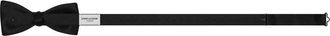 Saint Laurent Silk Bow Tie - Black