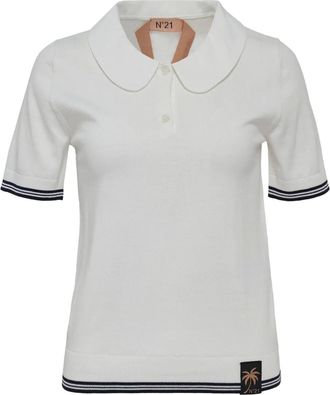 N°21 Polo a maniche corte - Bianco